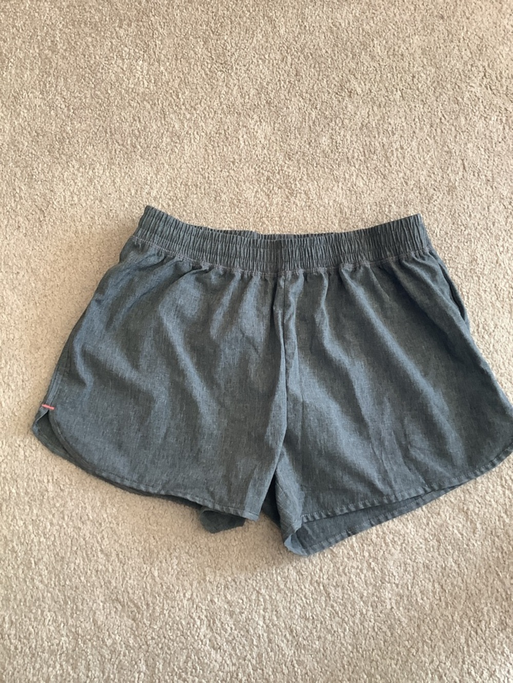 Champion Gray Drawstring Running Shorts, Women’s M, NWOT